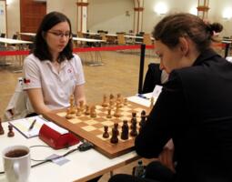 Anna Marie Koubova (Tschechien) gegen Josefine Heinemann